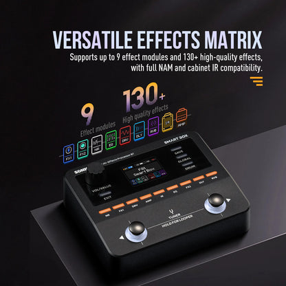 Smart Guitar Multi Effects Processor with Looper IR