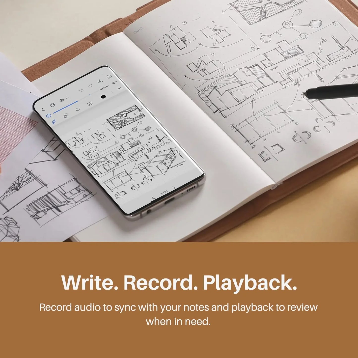 Bluetooth Wireless Digital Writing Tablet with Stylus