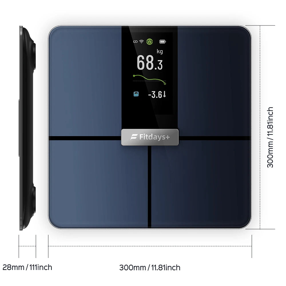 Wireless Smart Body Fat Scale WiFi Weight Composition Analyzer
