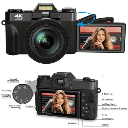 Portable Photography Camera WiFi Auto Focus 32GB
