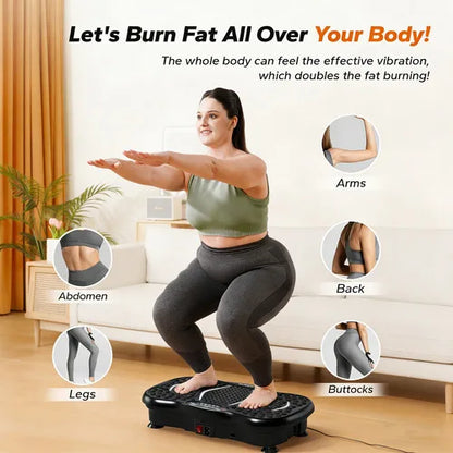 Full Body Vibration Machine Fitness Exercise Platform