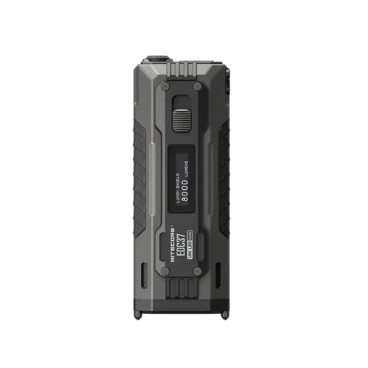 Rechargeable EDC37 Flashlight 18W 8000mAh Long Run Torch