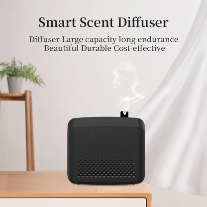 White Wall Mounted Essential Oil Diffuser with Bluetooth Control