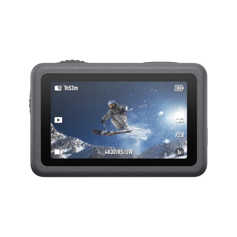 4K Action Camera 1/1.1-Inch Sensor Variable Aperture