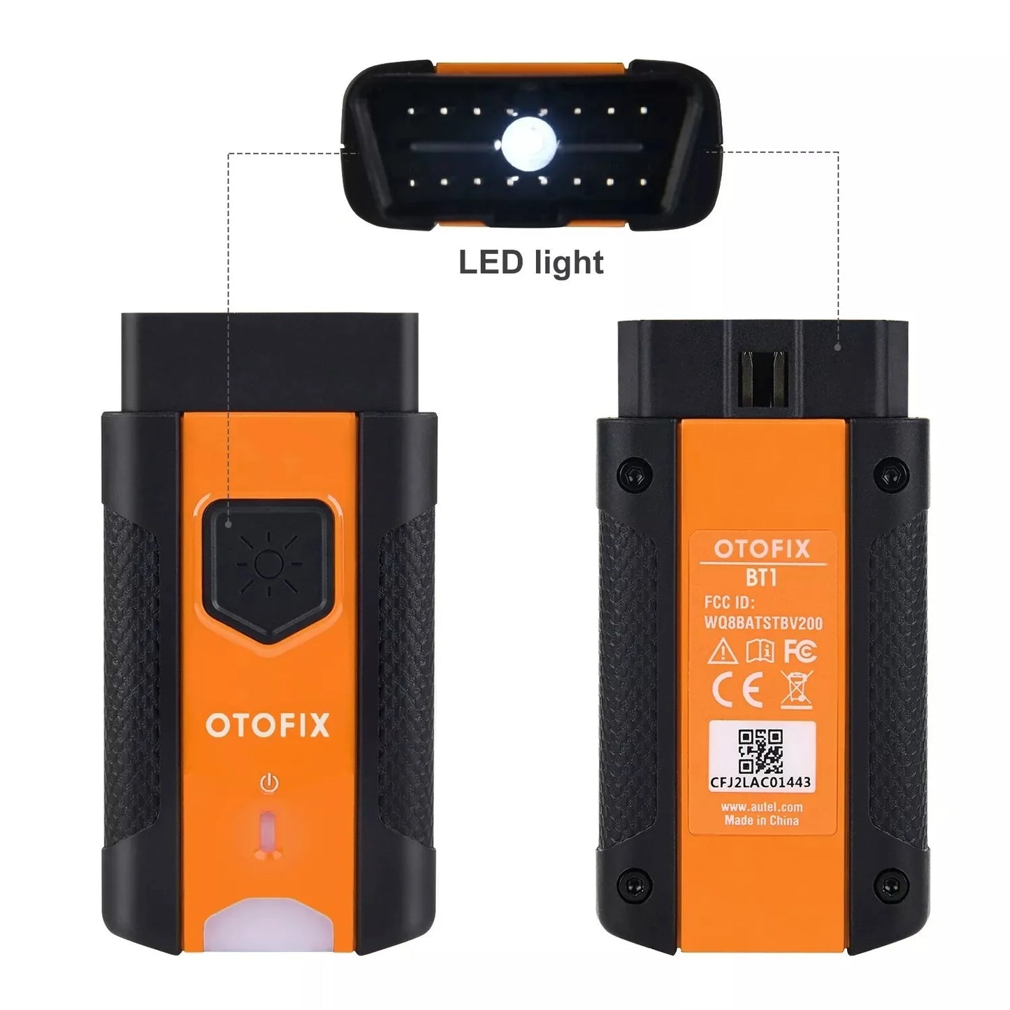 Bluetooth Vehicle Diagnostic Connector for OTOFIX Autel Systems