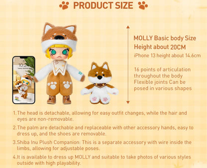 1/8 Molly Figure Decorative Hugging Pose Display