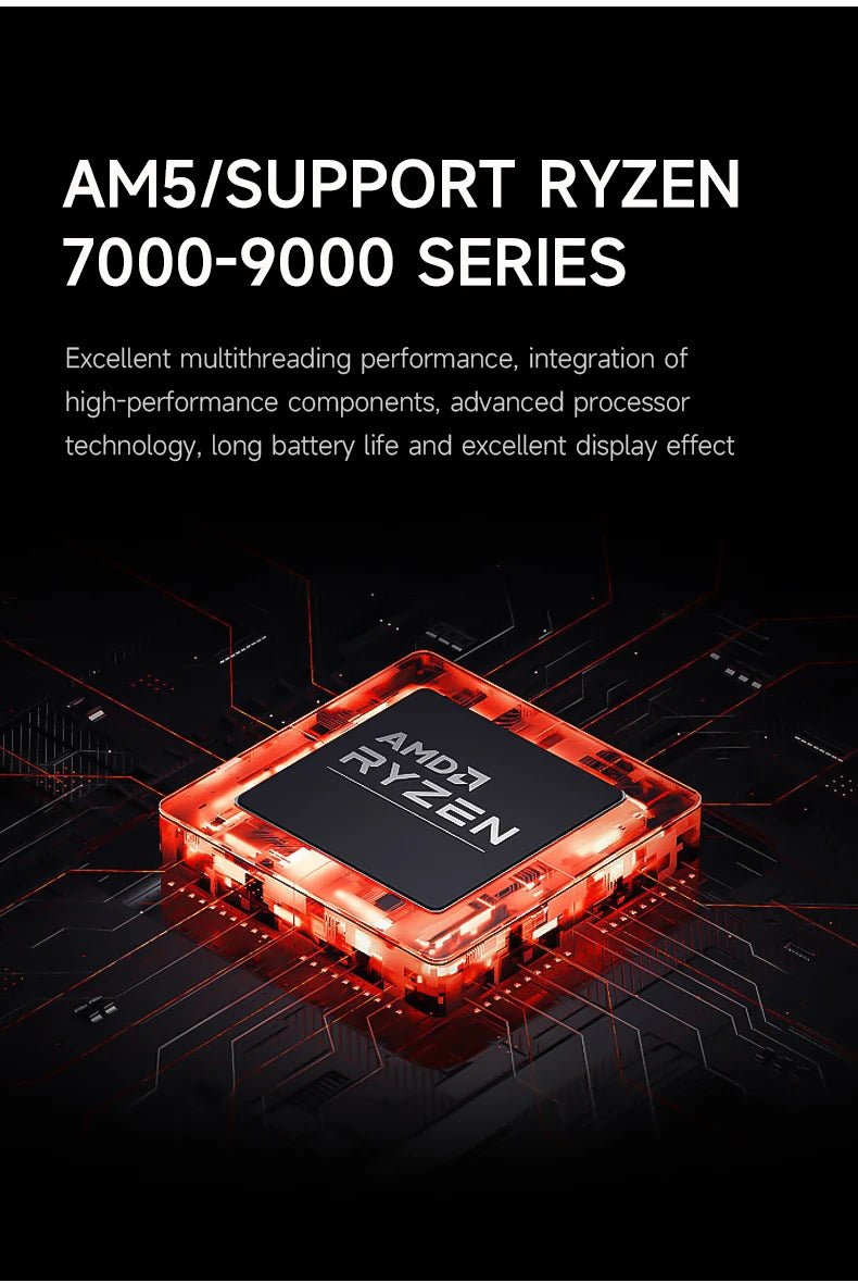 B650M Gaming Motherboard DDR5 NVMe SSD WiFi