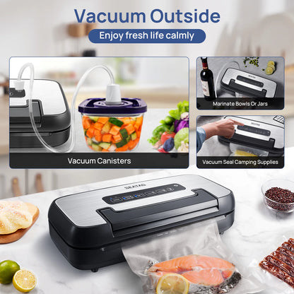 Multifunction Vacuum Packing Machine for Household Use
