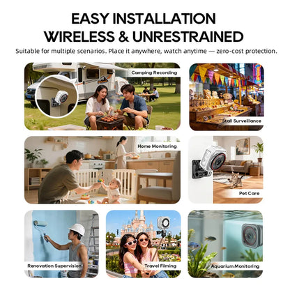 Mini 4G Outdoor Surveillance Camera Battery Powered Waterproof
