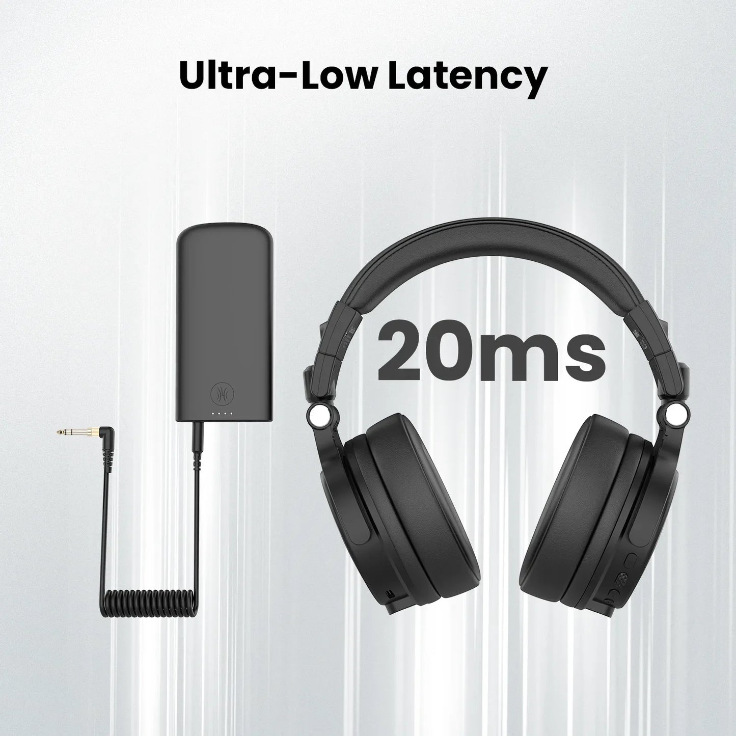 Wireless DJ Headphones with Hi Res Audio and Low Latency