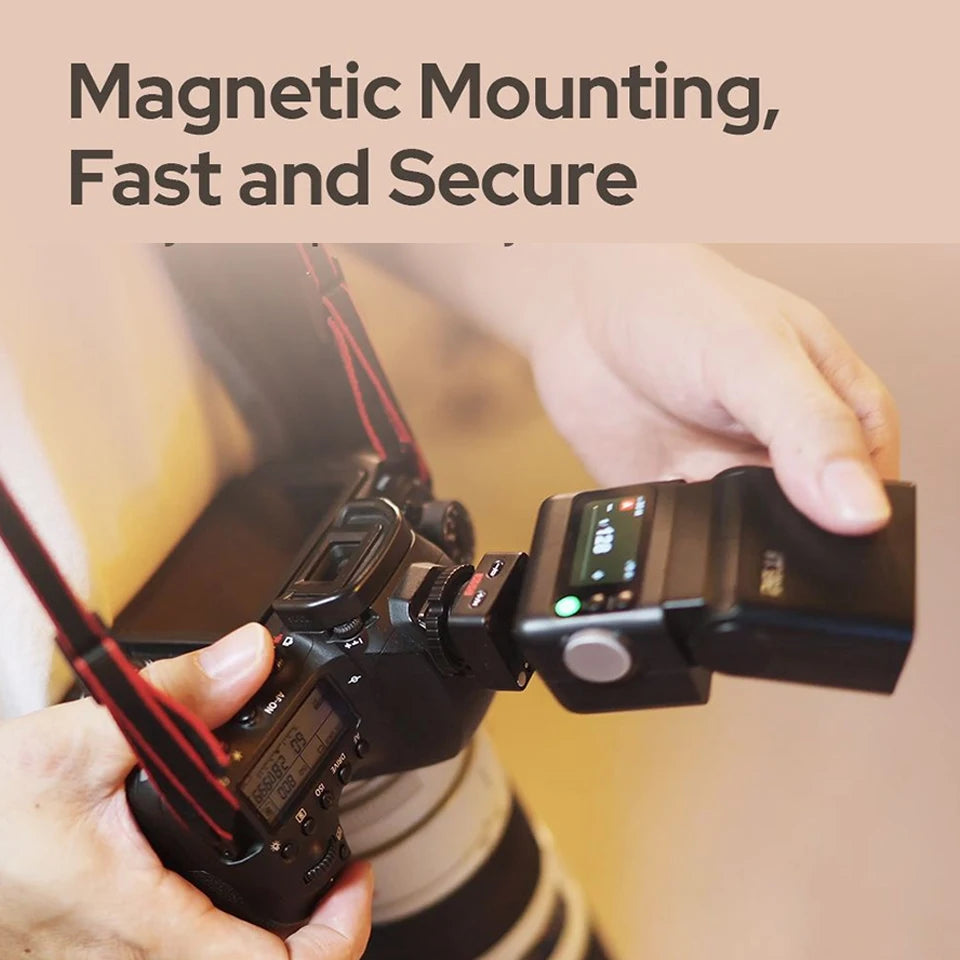 iT32 Rotating Head TTL Flash and X5-N Magnetic Trigger