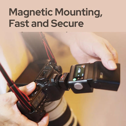 iT32 Rotating Head TTL Flash and X5-N Magnetic Trigger