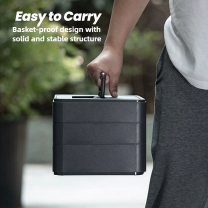 Multi-Purpose Hand Tool Set with Stackable Tool Box