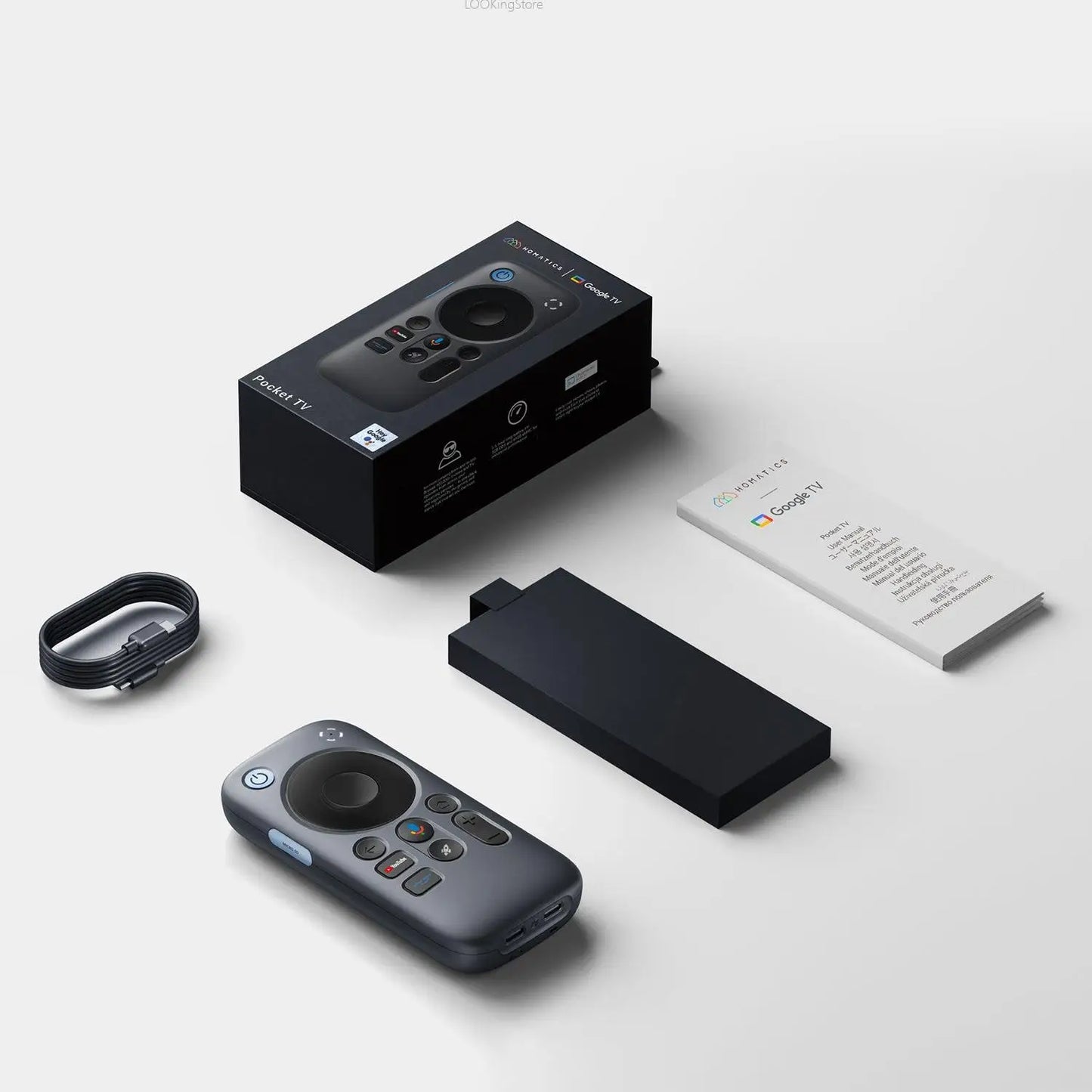 Portable Pocket TV Streaming Box for AR Glasses