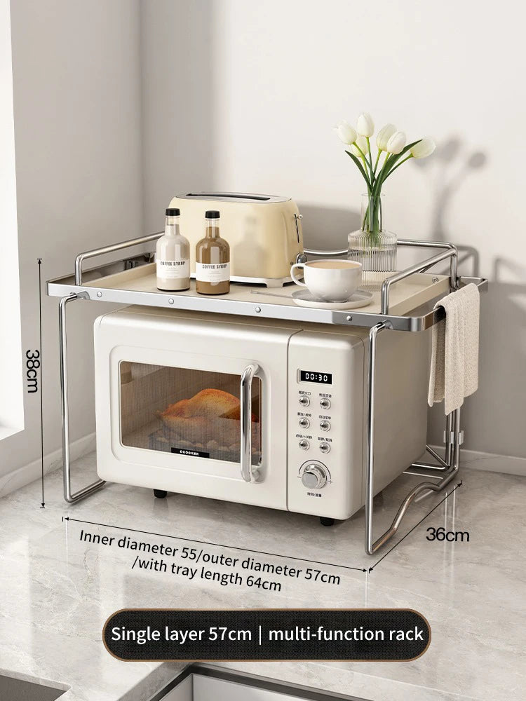 Compact 57cm Single Layer Organizer Stand