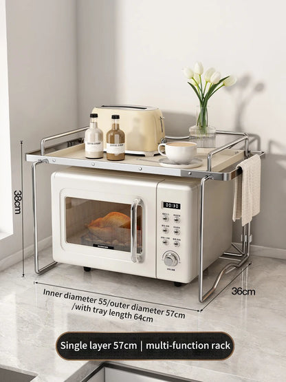 Compact 57cm Single Layer Organizer Stand