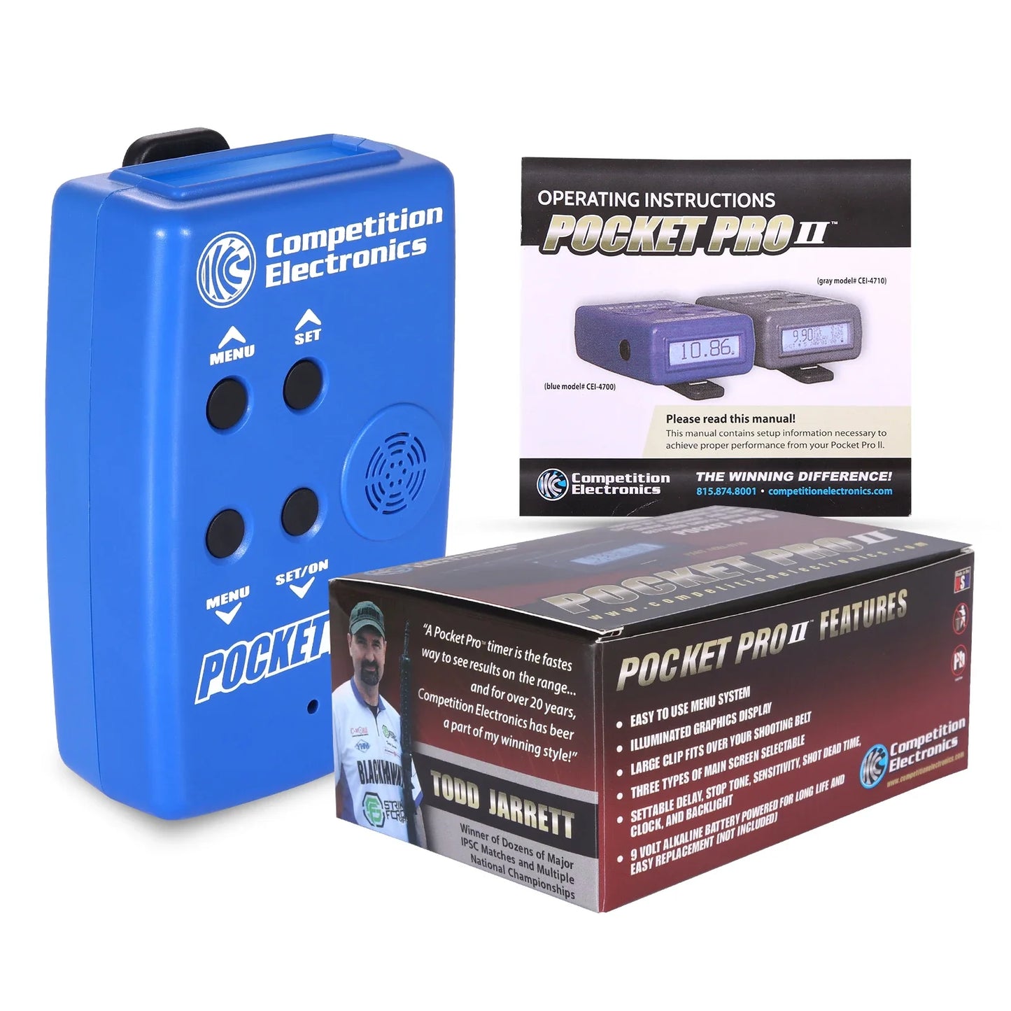 Electronic Shooting Timer with Buzzer for Firearms Training