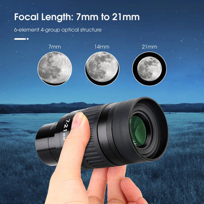 SV135 1.25" FMC Zoom Lens Telescope Accessory 3 Pack