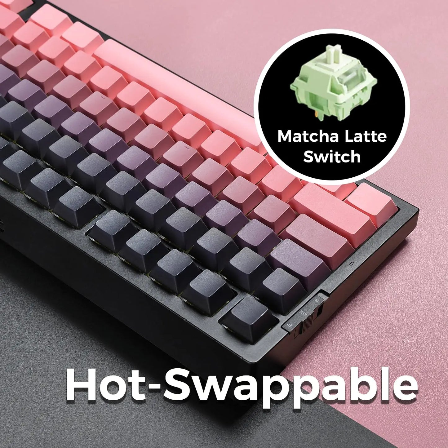 Gasket-Mounted 75% Wireless RGB Keyboard 13A