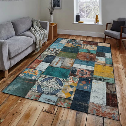 Abstract Pattern Carpet for Bedroom and Lounge