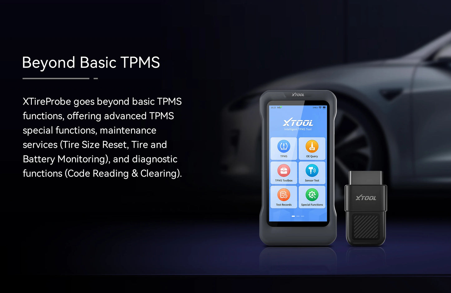 Automotive TPMS Diagnostic Kit with 4 TS100PRO M