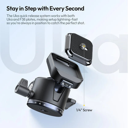 156cm Travel Camera Tripod 10kg Load Quick Release Plate