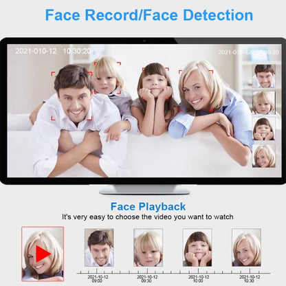 8CH 5MP CCTV Kit with 6 Cameras