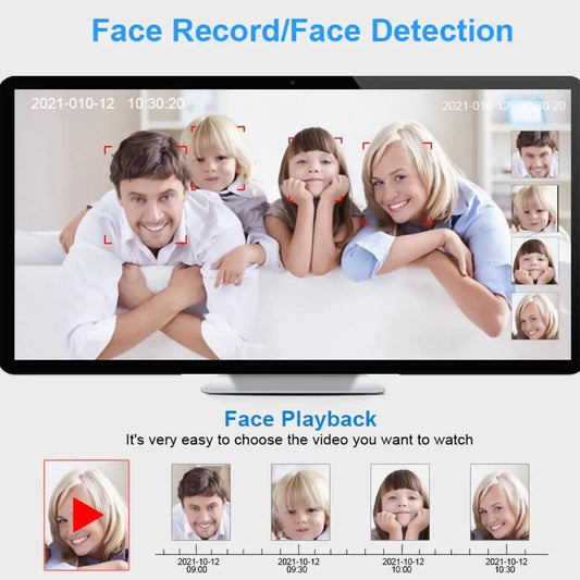 8-Camera 5MP 8CH POE Surveillance System