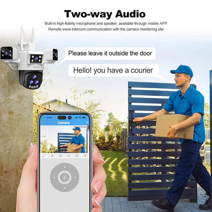 20X Zoom 30MP Waterproof Outdoor WiFi Camera