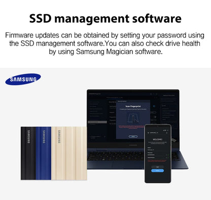 SAMSUNG High-Speed 1TB Portable SSD for Laptop Desktop