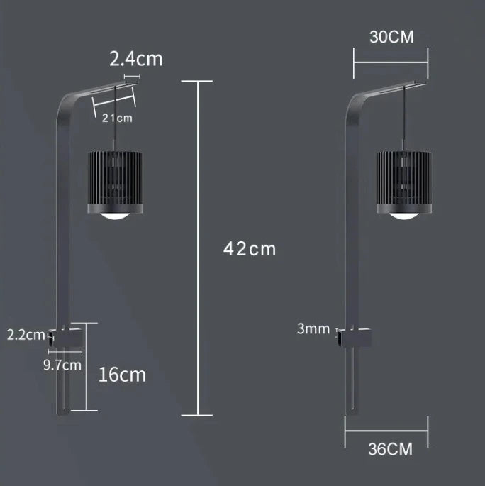100W Freshwater Aquarium LED Downlight for Planted Tanks