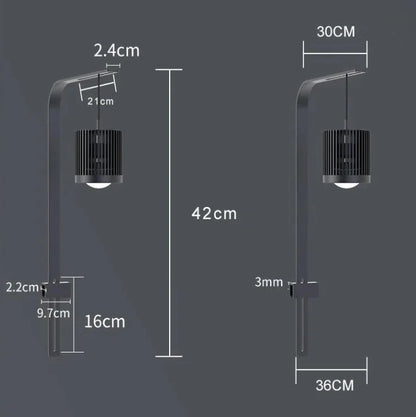 100W Freshwater Aquarium LED Downlight for Planted Tanks