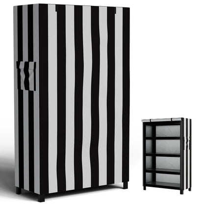 Heavy Duty Waterproof Shelf Cover 91×60×182 cm Stripe