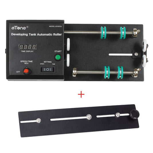 Automatic Darkroom Film Developing Base with Rod Kit