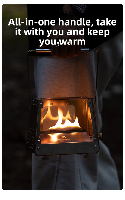 Portable Stainless Steel Mini Outdoor Wood Burning Stove