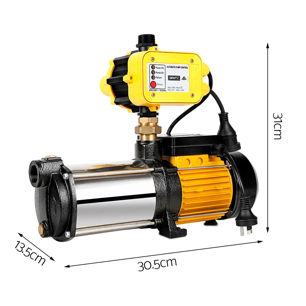 2500W High Pressure Garden Water Pump 5-Stage Booster