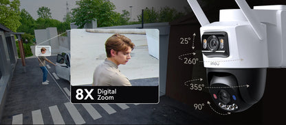 360 10MP Solar 4G PTZ Camera 512GB