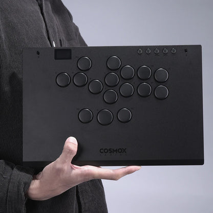 Stickless Fighting Game Arcade Controller with RGB Lighting