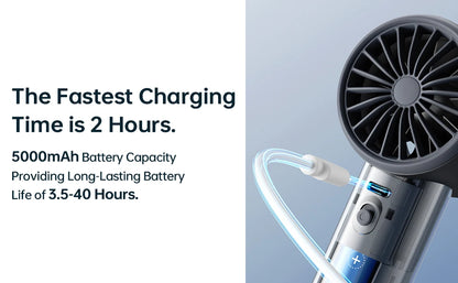 Travel-Friendly Handheld Fan Pro1S with LED Display
