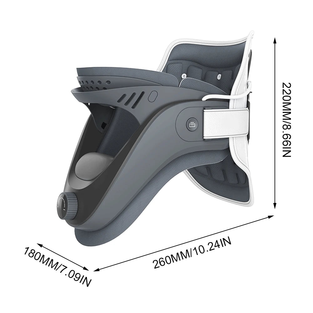 Portable Neck Traction Device for Spine Alignment and Relief