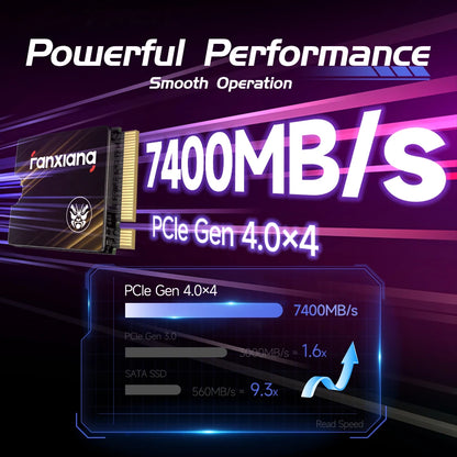 M.2 2230 NVMe SSD 1TB High Speed Internal Drive