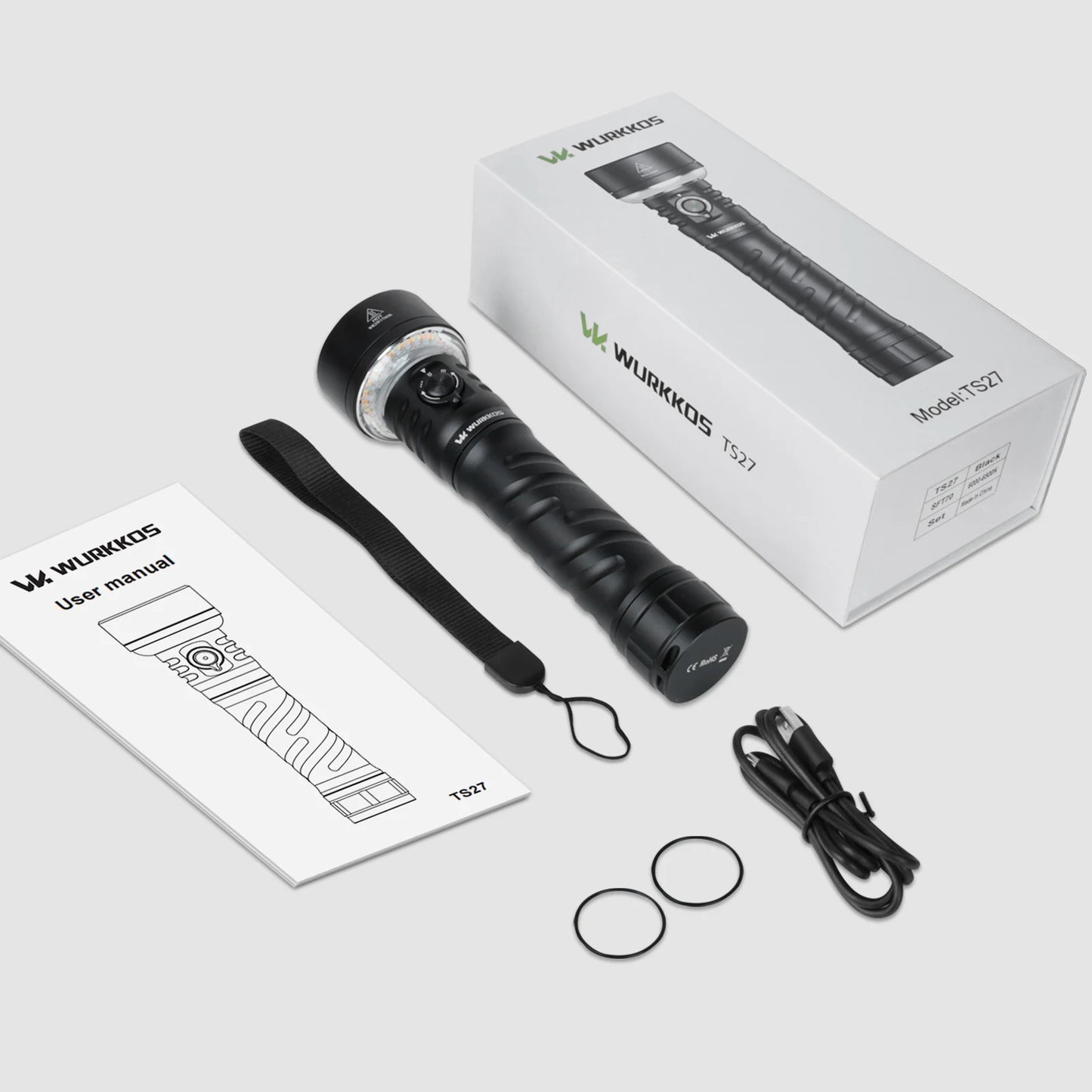 Super Bright Flashlight 3200 Lumens 845m Throw