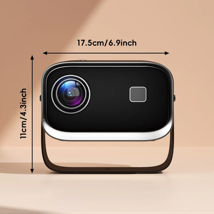 Portable 4K Projector WiFi 6 Bluetooth Auto Keystone