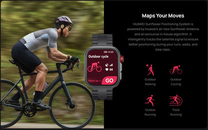 Smartwatch 1.82 inch AMOLED Fit 4 Pro Green ECG