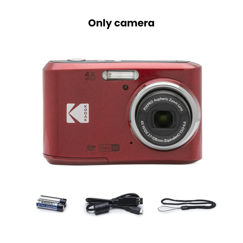 16MP Digital Camera 4X Zoom 1080p HD Compact Camera