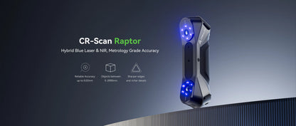 High Precision 3D Printing Scanner with Blue Laser