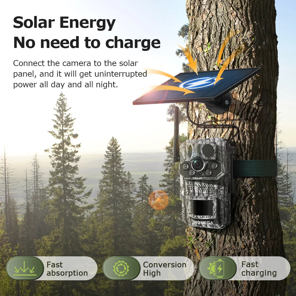 4G Trail Camera Wildlife Camera with PIR Night Vision