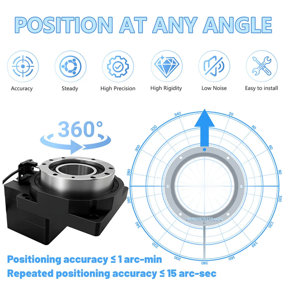 High-Precision 40mm Servo Rotary Actuator 5:1