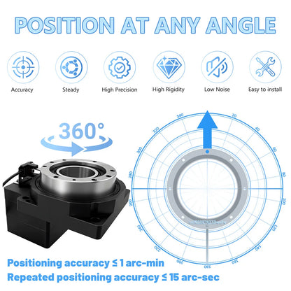High-Precision 40mm Servo Rotary Actuator 5:1