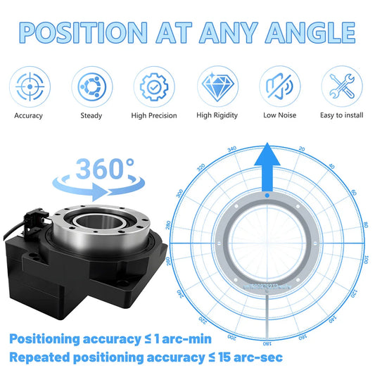 High-Precision 40mm Servo Rotary Actuator 5:1